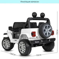 Детский электромобиль M 4529 EBLR-1, мягкие колеса фото 11