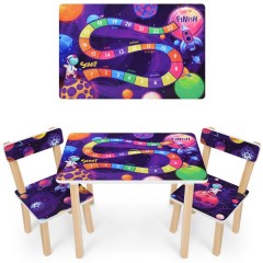 Купить Детский столик 501-113(EN), со стульчиками, цвета