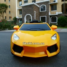 Детский электромобиль T-7645 EVA YELLOW Lamborghini, желтый фото 44