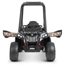 Детский электромобиль JS 370 EBLR-2 (24V) UTV, кожаное сиденье фото 11