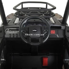 Детский электромобиль JS 370 EBLR-2 (24V) UTV, кожаное сиденье фото 44