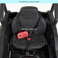 Детский электромобиль JS 370 EBLR-2 (24V) UTV, кожаное сиденье фото 66
