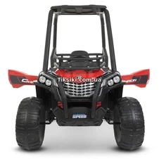 Детский электромобиль JS 370 EBLR-3 (24V) UTV, кожаное сиденье фото 11