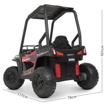 Детский электромобиль JS 370 EBLR-3 (24V) UTV, кожаное сиденье купить