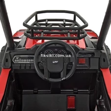 Детский электромобиль JS 370 EBLR-3 (24V) UTV, кожаное сиденье фото 44