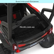 Детский электромобиль JS 370 EBLR-3 (24V) UTV, кожаное сиденье фото 88