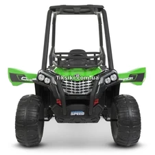Детский электромобиль JS 370 EBLR-5 (24V) UTV, кожаное сиденье фото 11