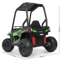 Детский электромобиль JS 370 EBLR-5 (24V) UTV, кожаное сиденье купить