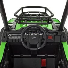 Детский электромобиль JS 370 EBLR-5 (24V) UTV, кожаное сиденье фото 44