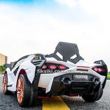 Детский электромобиль M 4530 EBLR-1, Lamborghini, мягкие колеса фото 11