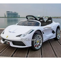 Детский электромобиль T-7659 EVA WHITE, Lamborghini, мягкие колеса