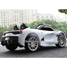 Детский электромобиль T-7659 EVA WHITE, Lamborghini, мягкие колеса фото 11