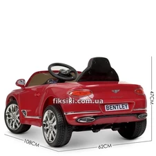 Детский электромобиль ZP 8008 EBLR-3 Bentley, кожаное сиденье фото 66