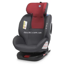 Детское автокресло ME 1079 ABSOLUTE Royal Red, серо-красное фото 16