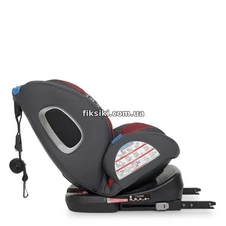 Детское автокресло ME 1079 ABSOLUTE Royal Red, серо-красное фото 88