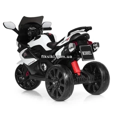 Детский мотоцикл M 3986 EL-1, мягкое сиденье фото 11