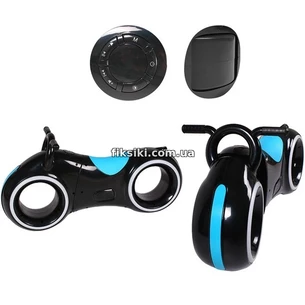 Беговел GS-0020 Black/Blue с Bluetooth