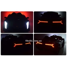 Детский электромобиль M 4298 EBLR-3, двухместный, Lamborghini фото 55