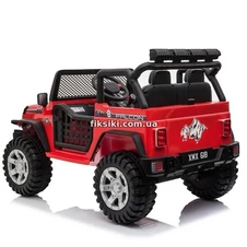 Детский электромобиль M 4297 EBLR-3 Jeep, мягкое сиденье фото 11