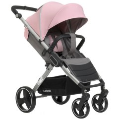 Купить Детская коляска ME 1053 DYNAMIC v.2 Pale Pink, розовая | EL CAMINO | Дитяча коляска ME 1053 DYNAMIC v.2 Pale Pink
