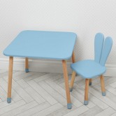 Детский столик 04-025BLAKYTN со стульчиком, синий