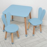 Детский столик 04-025BLAKYTN+1 со стульчиками, синий