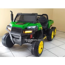 Детский электромобиль M 4285 EBLR-5 (24V), кожаное сиденье , зеленый фото 55
