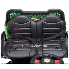Детский электромобиль M 4285 EBLR-5 (24V), кожаное сиденье , зеленый фото 88
