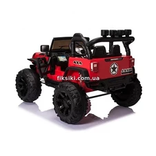 Детский электромобиль M 4296 EBLR-3 (24V), кожаное сиденье , красный фото 11