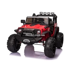 Детский электромобиль M 4296 EBLR-3 (24V), кожаное сиденье , красный фото 33