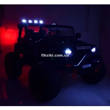 Детский электромобиль M 4553 EBLR-1 (24V) Jeep, мягкое сиденье , белый фото 33