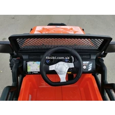 Детский электромобиль M 4553 EBLR-1 (24V) Jeep, мягкое сиденье , белый фото 66