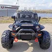 Детский электромобиль M 4553 EBLR-2 (24V) Jeep, мягкое сиденье