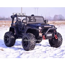 Детский электромобиль M 4553 EBLR-2 (24V) Jeep, мягкое сиденье , черный фото 33