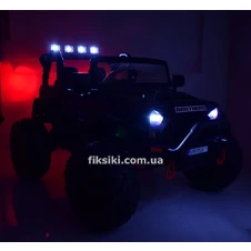 Детский электромобиль M 4553 EBLR-2 (24V) Jeep, мягкое сиденье , черный фото 88