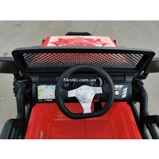 Детский электромобиль M 4553 EBLR-3 (24V) Jeep, мягкое сиденье , красный фото 55