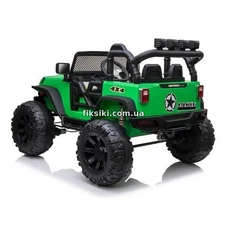 Детский электромобиль M 4553 EBLR-5 (24V) Jeep, мягкое сиденье , зеленый фото 11