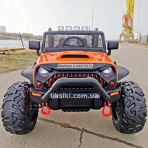 Детский электромобиль M 4553 EBLR-7 (24V) Jeep, мягкое сиденье