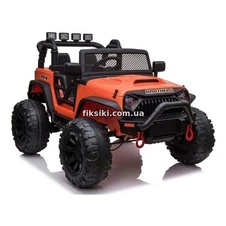 Детский электромобиль M 4553 EBLR-7 (24V) Jeep, мягкое сиденье , оранжевый фото 44