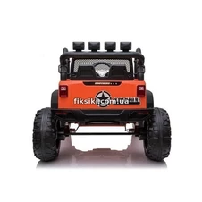 Детский электромобиль M 4553 EBLR-7 (24V) Jeep, мягкое сиденье , оранжевый фото 55