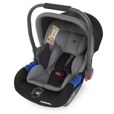 Детский бебикокон ME 1043 NEWBORN+ Royal Gray , серое фото 11