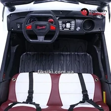 Детский электромобиль M 4554 EBLR-1 Багги, двухместный , белый фото 44