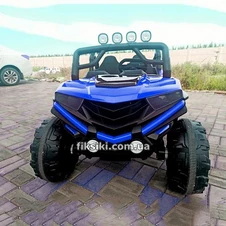 Детский электромобиль M 4554 EBLR-4 Багги, двухместный , синий фото 11
