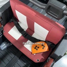Детский электромобиль M 4556 EBLR-1, мягкое сиденье , белый фото 55