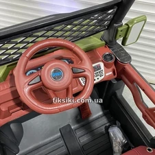 Детский электромобиль M 4556 EBLR-3, мягкое сиденье , красный фото 88