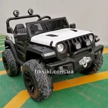 Детский электромобиль M 4568 EBLR-1 Jeep, кожаное сиденье