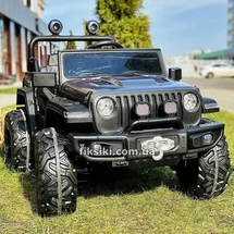 Детский электромобиль M 4568 EBLR-2 Jeep, кожаное сиденье