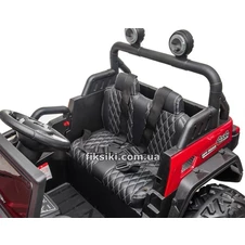 Детский электромобиль M 4568 EBLR-2 Jeep, кожаное сиденье , черный фото 77