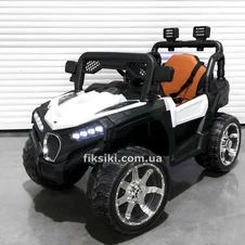 Детский электромобиль M 4198 EBLR-1 NEW, кожаное сиденье , белый фото 11