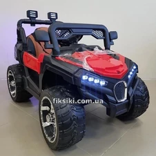 Детский электромобиль M 4198 EBLR-3 NEW, кожаное сиденье , красный фото 33